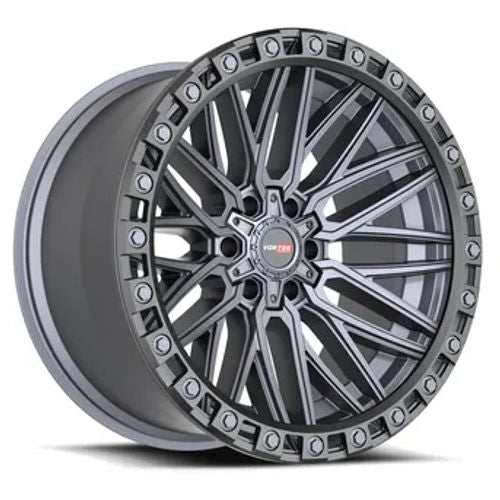 VORTEK VRT-608 Matte Titanium Black Bead Ring 17x9 +0 6x135/6x139.7 106.1