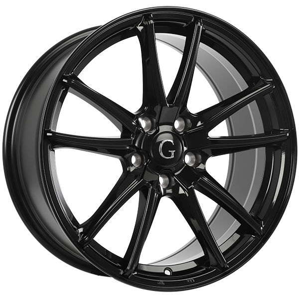 Ghost Wheels GHOST Gloss Black 17x7.5 +42 5x114.3 67.1