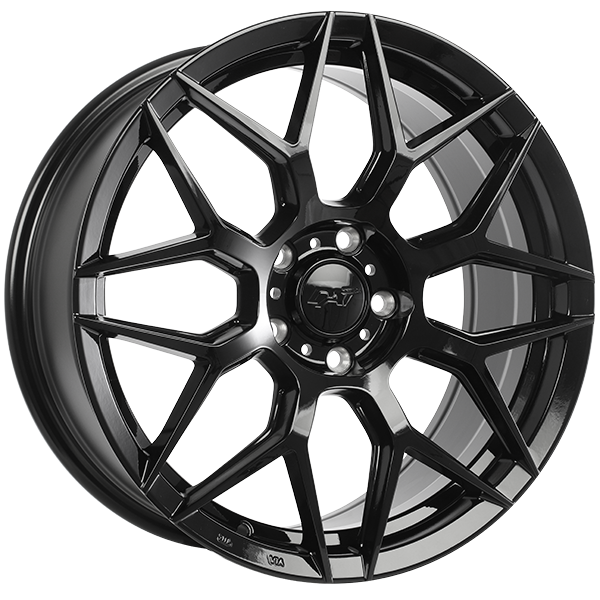 DAI Wheels DTM Gloss Black 17x7.5 +45 5x114.3 67.1