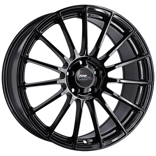 720 Form FF5 Gloss Black 19x8.5 +45 5x112 66.6