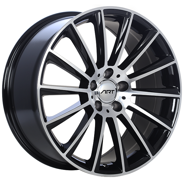 ART Replica REPLICA 194 Gloss Black - Machined Face 19x9.0 +45 5x112 66.6
