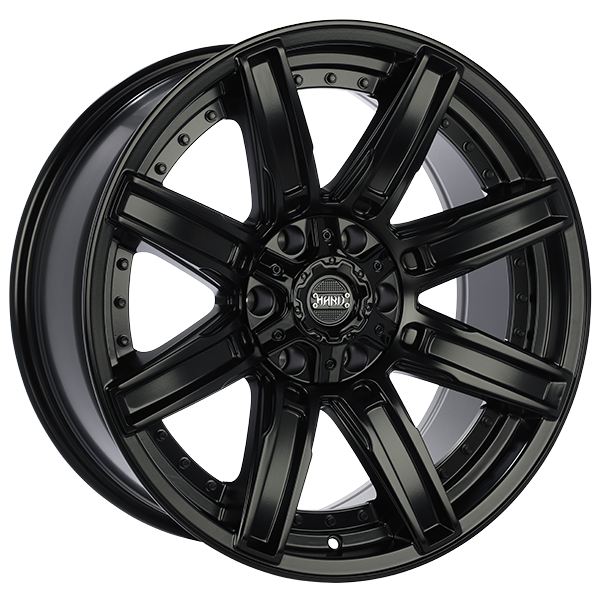 Ruffino HARD FORGED Satin Black 18x9.0 +20 5x127/5x139.7 77.8