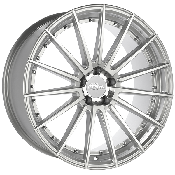 720 Form RF3-V Silver - Machined Face 20x10.5 +35 5x112 66.6