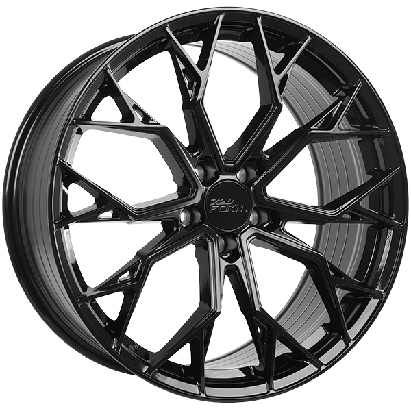 720 Form RF1-V Gloss Black 20x9.0 +35 5x114.3 73.1