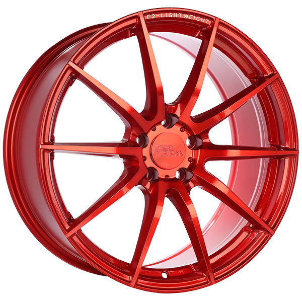 720 Form RF2-R Translucent Red 19x8.5 +35 5x112 66.6