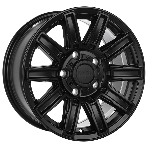 Ruffino HARD FORGED Satin Black 16x8.0 +45 5x130 78.1