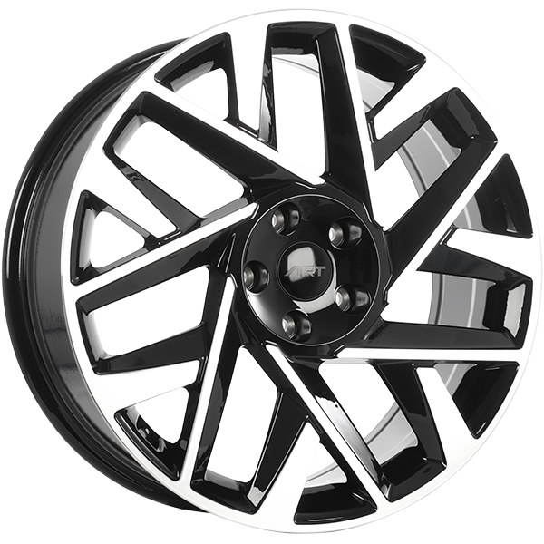 ART Replica REPLICA 311 Gloss Black - Machined Face 19x7.5 +45 5x114.3 67.1