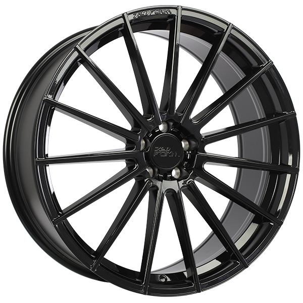 720 Form FF12 Gloss Black 22x9.0 +40 5x108 63.4