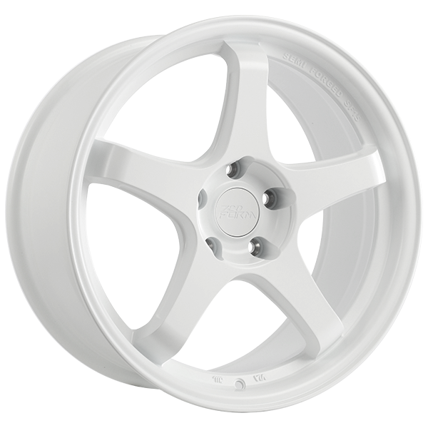 720 Form FF6 Satin White 18x8.5 +35 5x114.3 73.1