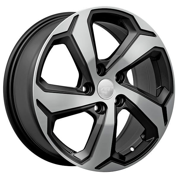 ART Replica REPLICA 343 Gloss Black - Machined Face 17x7.0 +35 5x114.3 60.1