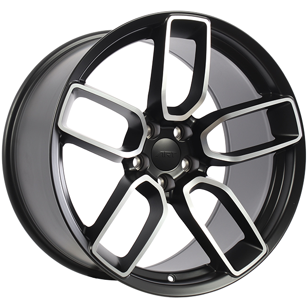 ART Replica REPLICA 348 Satin Black - Machined Face 20x9.5 +15 5x115 71.5