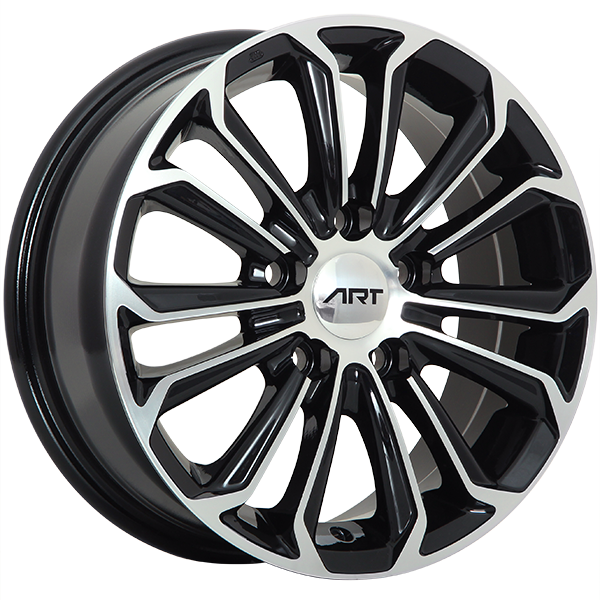 ART Replica REPLICA 95 Gloss Black - Machined Face 16x6.5 +40 5x100 54.1