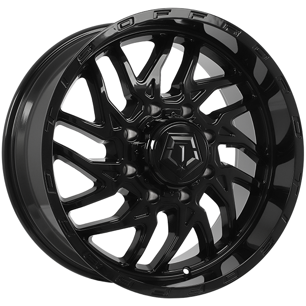 TIS Wheels 544 Gloss Black 20x9.0 +17 8x180 124.3
