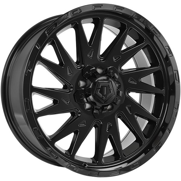 TIS Wheels 547 Gloss Black 20x10.0 -19 6x139.7 106.1