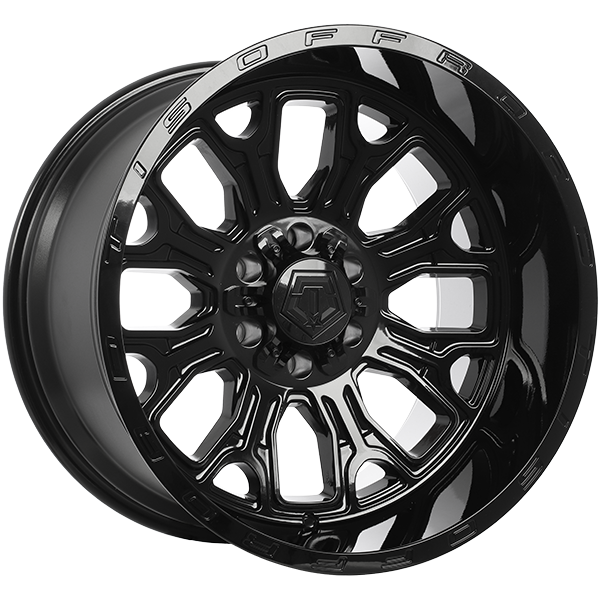 TIS Wheels 560 Gloss Black 20x12.0 -44 6x135/6x139.7 106.1