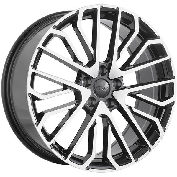 ART Replica REPLICA 380 Gloss Black - Machined Face 19x8.0 +45 5x112 57.1