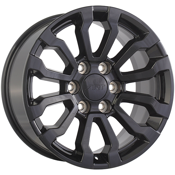 ART Replica REPLICA 386 Gloss Black 18x8.5 +26 6x139.7 77.8