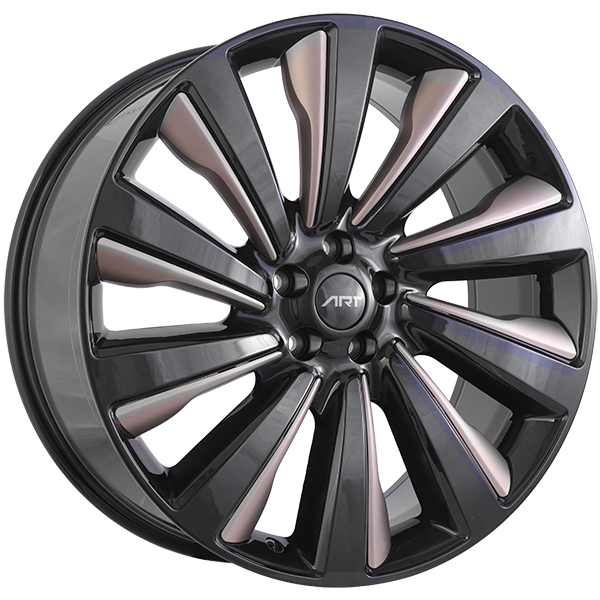 ART Replica REPLICA 392 Gloss Black - Caramel Inserts 23x9.5 +42 5x120 72.6