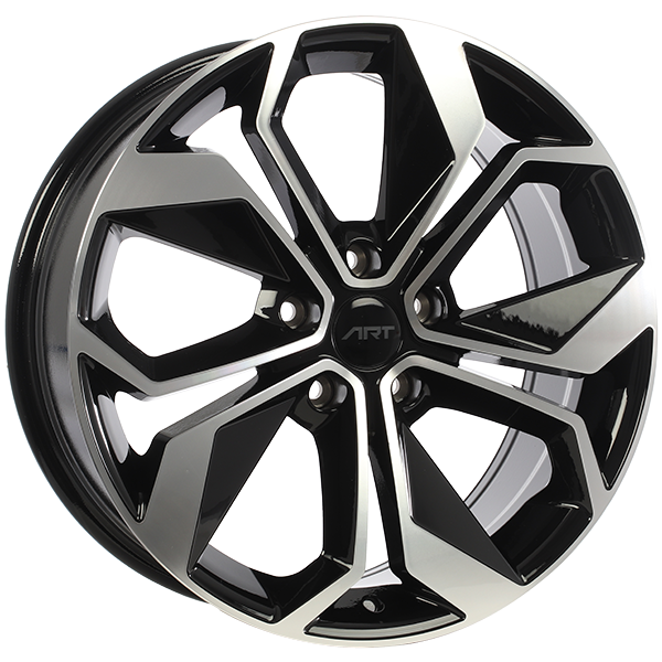ART Replica REPLICA 309 Gloss Black - Machined Face 17x7.0 +35 5x115 70.3