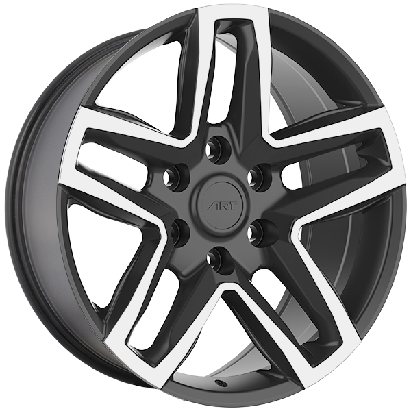 ART Replica REPLICA 353 Gloss Black - Machined Face 20x9.0 +20 6x139.7 77.8