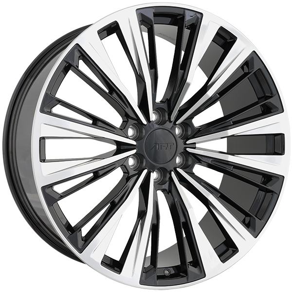 ART Replica REPLICA 355 Gloss Black - Mirror Polish 20x9.0 +28 6x139.7 77.8