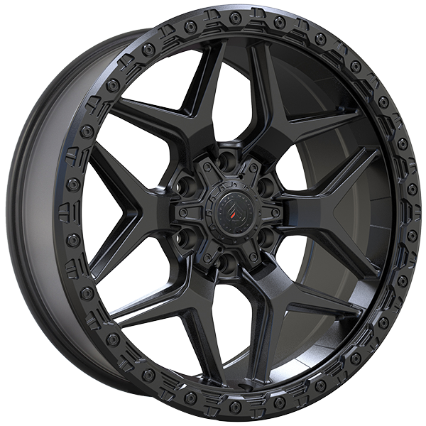 Forged Wheels XR13 Satin Black 20x9.0 +15 6x135/6x139.7 108.1