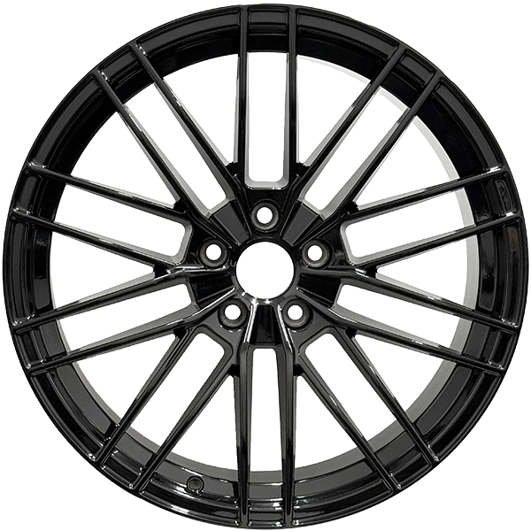 RAC Replica A30 Gloss Black 18x8.0 +32 5x112 66.5