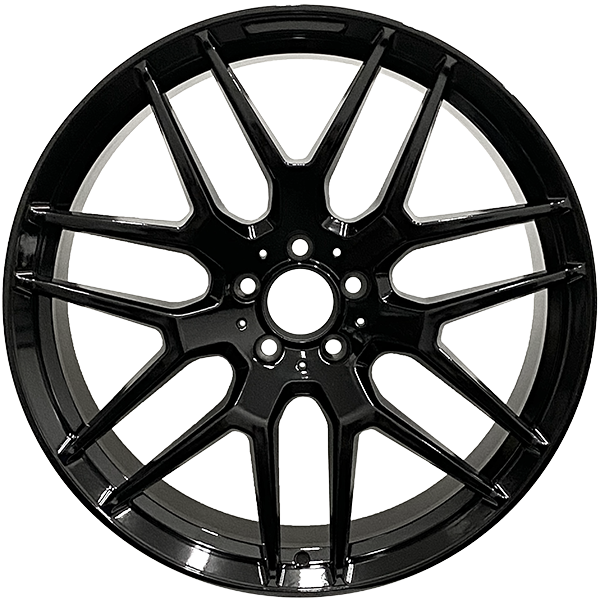 RAC Replica M12 Gloss Black 21x10.0 +45 5x112 66.6