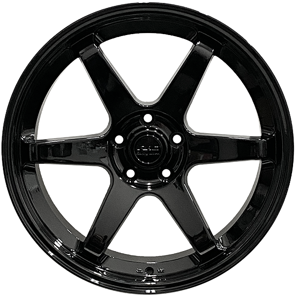 RAC RR09 Gloss Black 18x8.0 +40 5x114.3 73.1