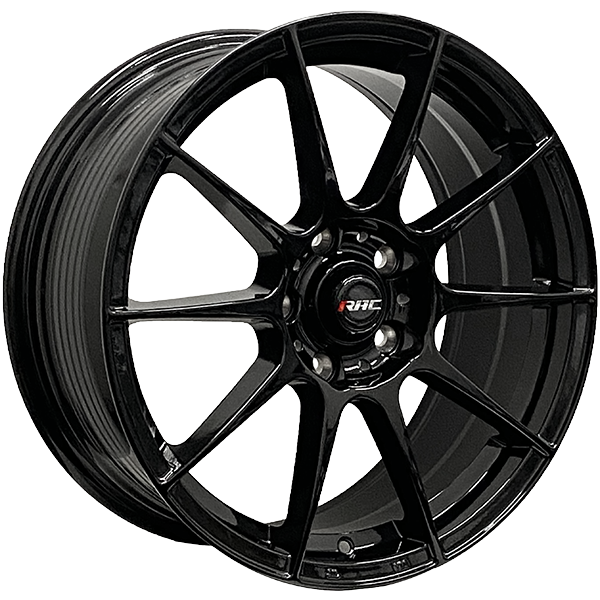 RAC RR15 Gloss Black 17x7.5 +40 5x100 73.1