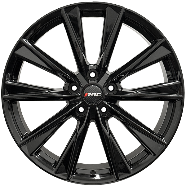 RAC Replica RR24 Gloss Black 18x8.0 +40 5x120 64.1