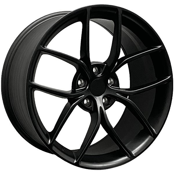 RAC Replica TS2 Satin Black 19x8.5 +35 5x114.3 64.1