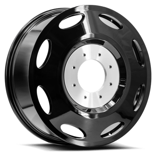 XF OFFROAD DUALLY INNER-GB Gloss Black Dually 24x8.25 +115 8x200 142