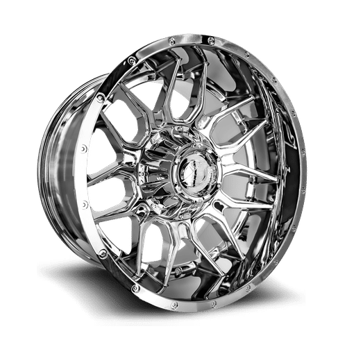 XF OFFROAD XF 222 CHROME Chrome 20x12 -44 8x170/8x165.1 125.2