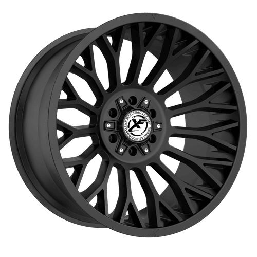 XF OFFROAD XF-237 Black Brushed Dark Tint 20x9 +12 6x135/6x139.7 106.4