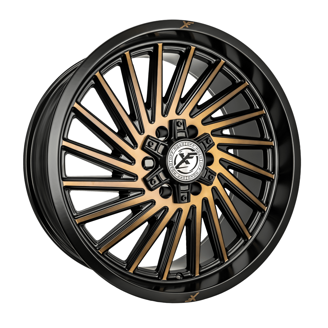 XF OFFROAD XF-239 Satin Black Dark Tint 20x10 -12 5x127/5x139.7 78.1