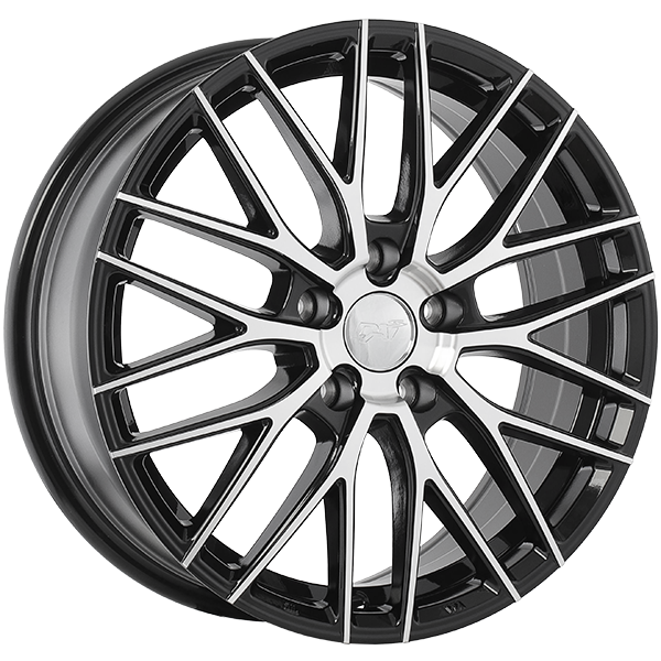 DAI Wheels RENNSPORT Gloss Black - Machined Face 17x7.0 +45 5x114.3 73.1