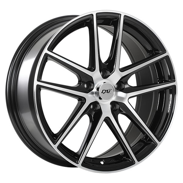 DAI Wheels LEVEL Gloss Black - Machined Face 14x6.0 +38 4x100 73.1