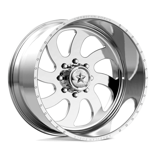 American Force AFW 76 BLADE SS Polished 20x10 -25 8X165.1 122