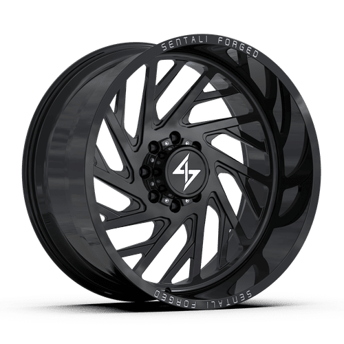 SENTALI FORGED SF-7 Gloss Black 24x12 -44 6x139.7 106.2