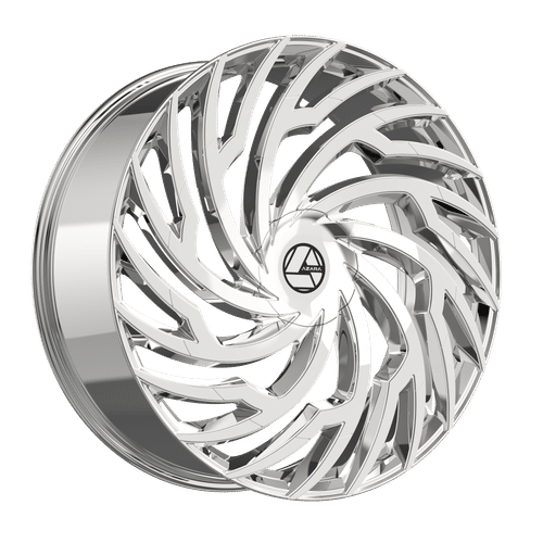 AZARA AZA-536 Nano Chrome 22x9.5 +15 5x120/5x115 74.1