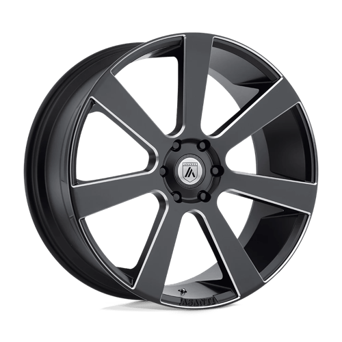 Asanti Black ABL-15 APOLLO Satin Black Milled 28x10 +15 5X127 78.3