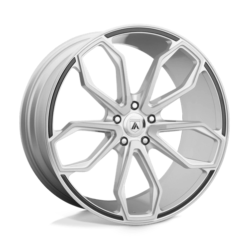 Asanti Black ABL-19 ATHENA Brushed Silver 22x10.5 +35 5X120 74.1