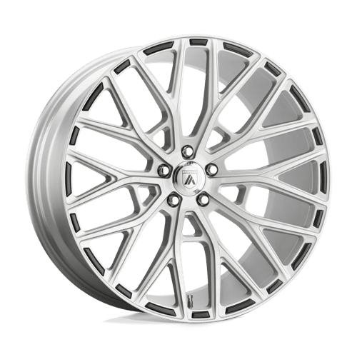 Asanti Black ABL-21 LEO Brushed Silver 22x10.5 +35 5X120 74.1