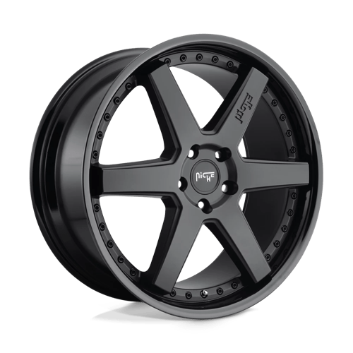 Niche M192 ALTAIR Gloss Black Matte Black 20x10.5 +35 5X120 72.56