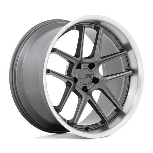 American Racing AR942 BISHOP Matte Gunmetal W/ Machined Lip 20x11 +22 5X115 71.5