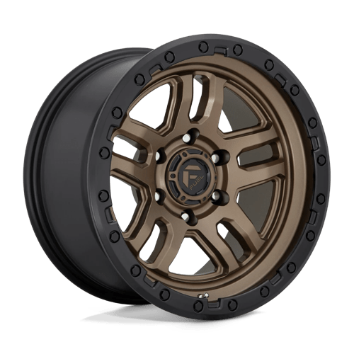 Fuel D702 AMMO Matte Bronze Black Bead Ring 17x9 +01 6X135 87.1