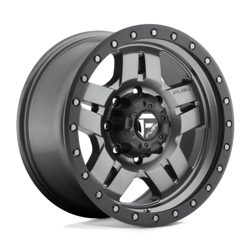 Fuel D558 ANZA Matte Gun Metal Black Bead Ring 20x9 +19 6X139.7 106.1