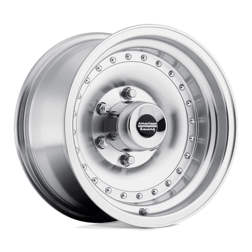 American Racing AR61 OUTLAW I Machined W/ Clear Coat 14x7 +0 5X120.65 83.06