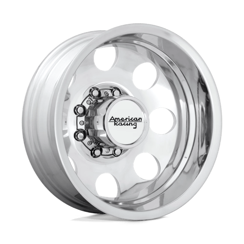 American Racing AR204 BAJA DUALLY Polished - Rear 16x6 -134 8X165.1 125.5